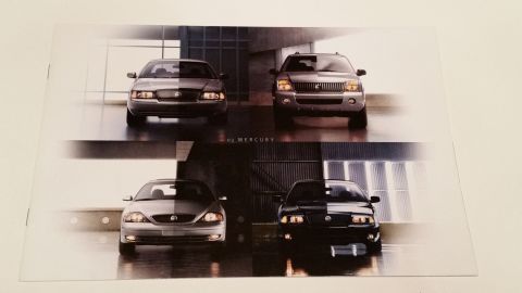 2003 Mercury Marauder - 2003 Mercury line-up dealer brochure featuring the Marauder. $20