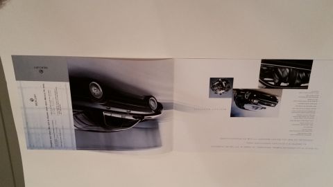 2003 Mercury Marauder - 2003 Mercury line-up dealer brochure featuring the Marauder.