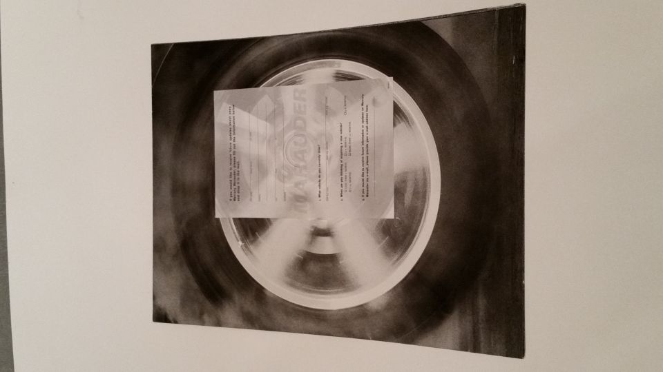 Never-opened mint Marauder fold-out poster. 

$15