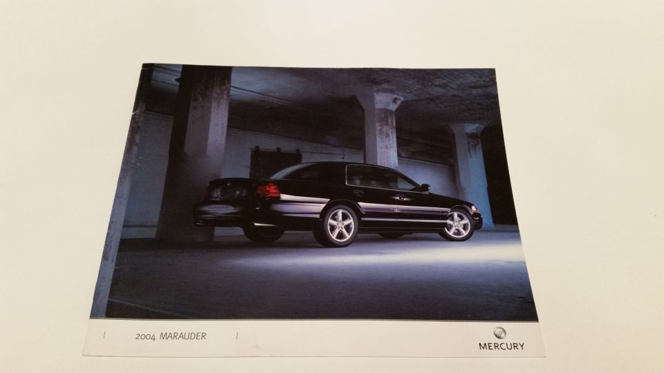 2004 Marauder dealership brochure. $10