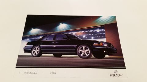 2003 Mercury Marauder - 2004 Marauder dealership brochure. $15