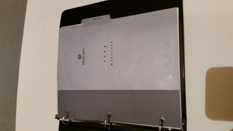 2003 Mercury Marauder - 2003 AND 2004 dealer-only Marauder specifications binder. *SOLD*