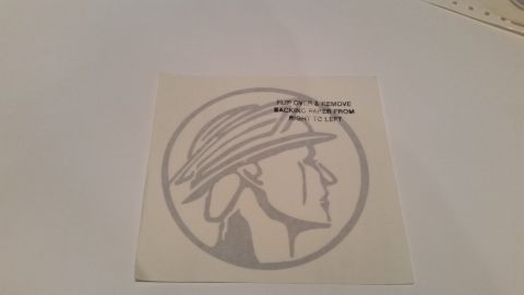 2003 Mercury Marauder - Large Bob White silver godshead decal. $15