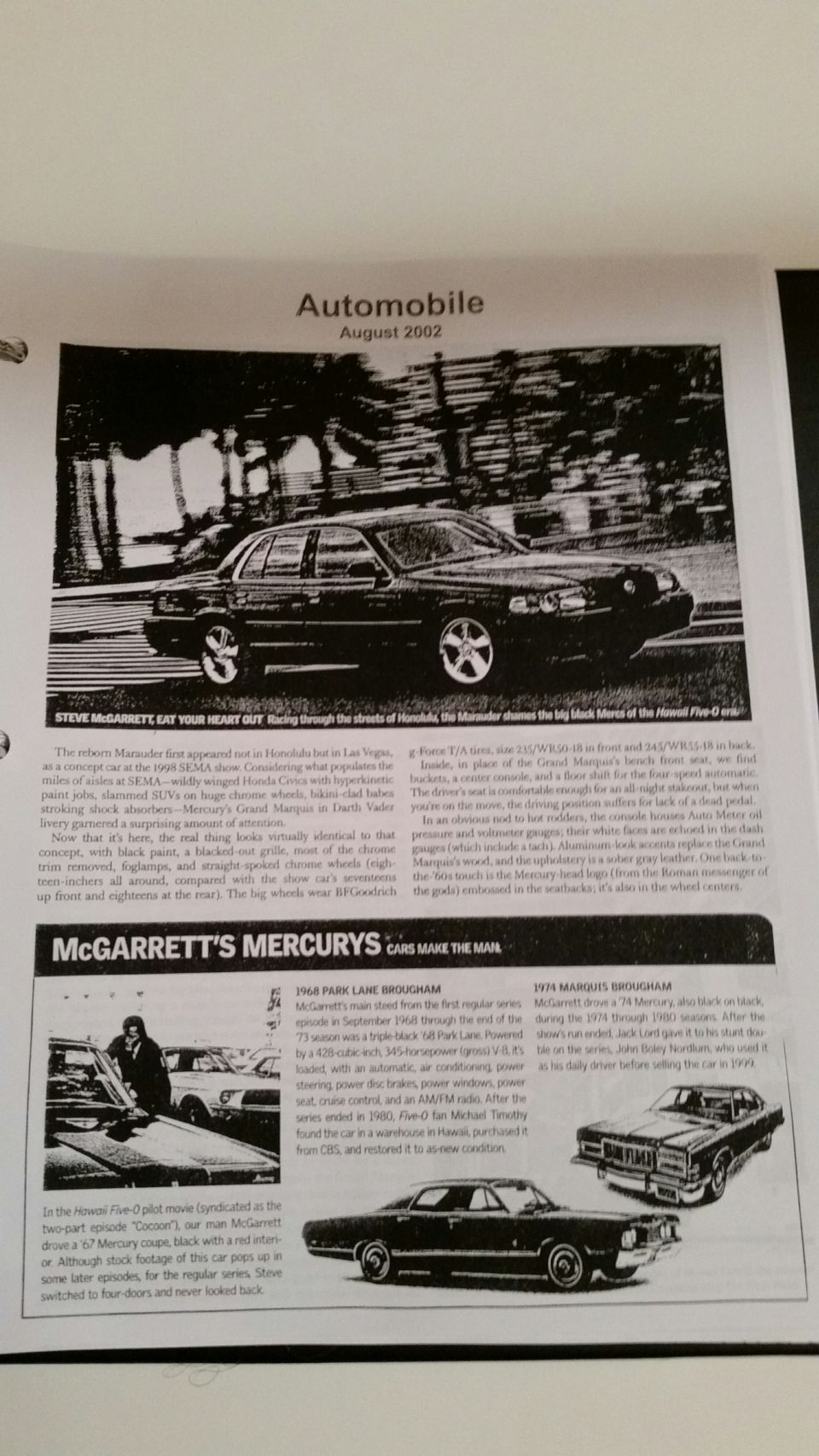 More pics of the Marauder Media Binder.