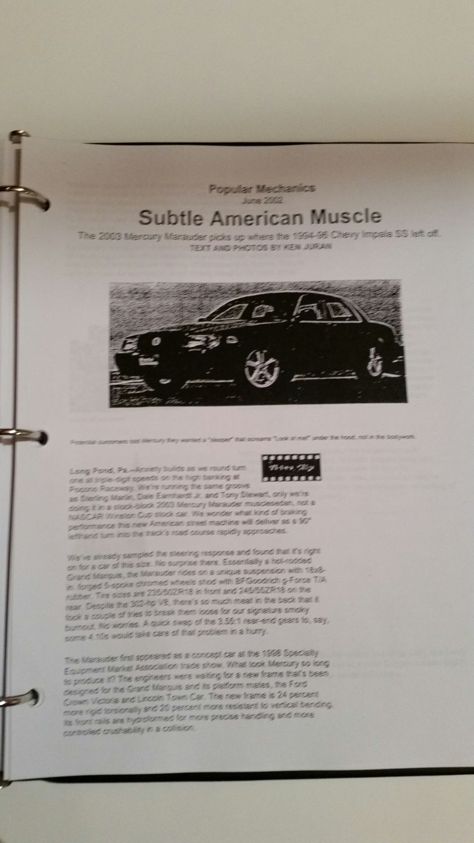 More pics of the Marauder Media Binder.