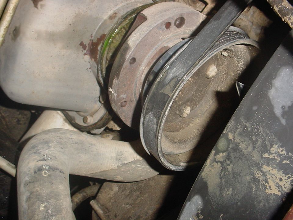 Leaky water pump, man this was a major PITA