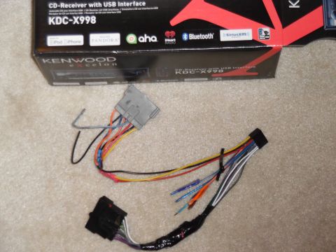 1993 Ford Bronco - Kenwood connector spliced to common aftermarket connectors ( Metra 70-1770 ) for most Ford radio connectors. I'll probably use [url=https:/…