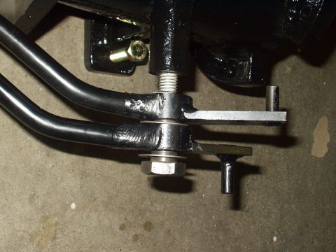 1978 Ford Bronco - I added a spacer in between the sticks and housing to protect them, but i did not find a way to add a plastic sleeve in between the bolt an…