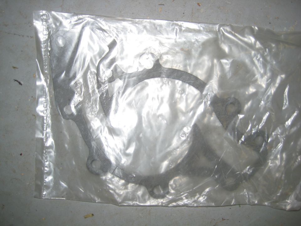 Gaskets in a plastic bag