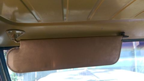 1968 Chevrolet C/K Pickup - The sun visor is down, obscuring the view outside the vehicle.