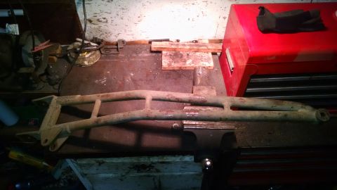 1992 Ford Bronco - Tuff country extended radius arms salvaged from a 94 Bronco.