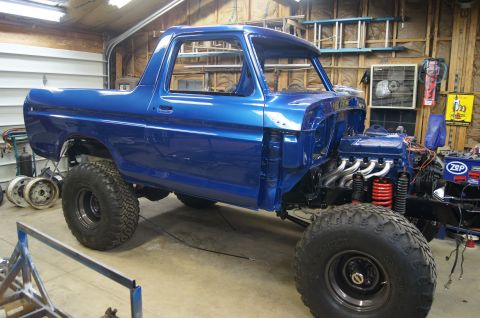 1979 Ford Bronco - And finished with tires back on!