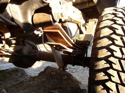 1989 Ford Bronco - rear flex :-D