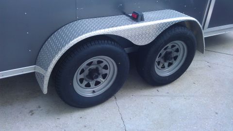 1994 Ford Bronco - New rear trailer tires.