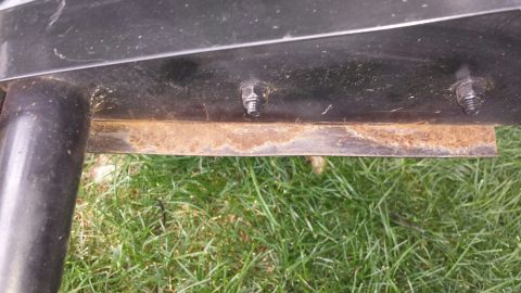1996 Ford Bronco - More #$! rust.. another 1/2 and day and it was taken care of.