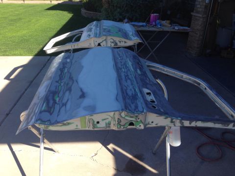 1978 Ford Bronco - Driver side door body work February 11 2015