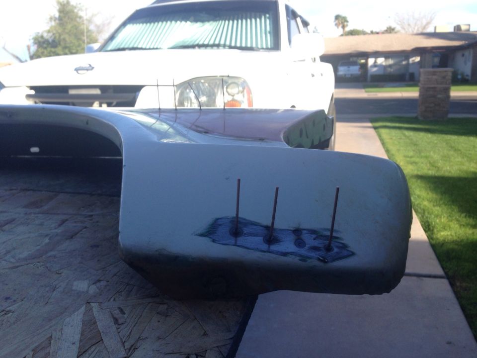 Pulling a dent with a stud gun February 24 2015