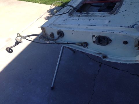 1978 Ford Bronco - Tailgate so I know where parts go when putting back. Together February 25 2015