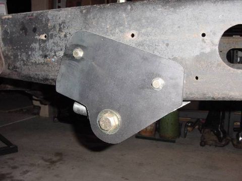 1987 Ford Bronco - outside of heim bracket