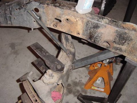 1987 Ford Bronco - beginnings of the passenger side
