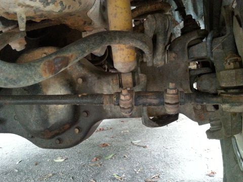 1994 Ford Bronco - neg camber after bumpy road