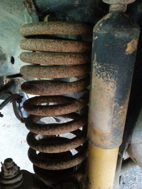 1994 Ford Bronco - neg camber after bumpy road
