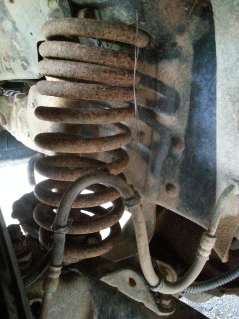 1994 Ford Bronco - neg camber after bumpy road