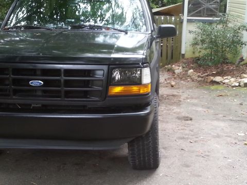 1994 Ford Bronco - neg camber after bumpy road