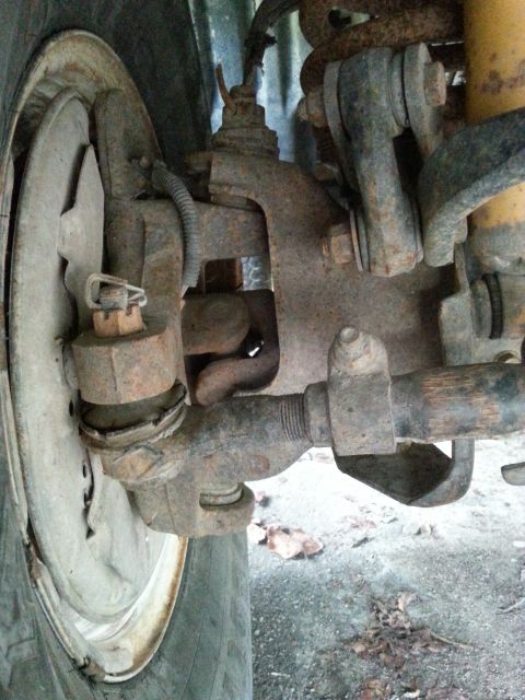 1994 Ford Bronco - Pos camber before driving
