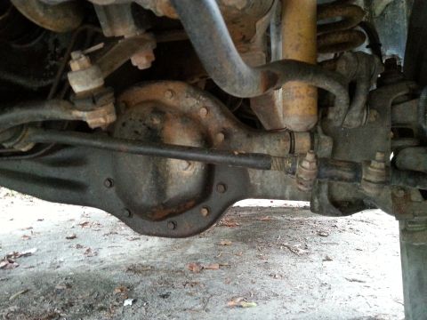 1994 Ford Bronco - Pos camber before driving