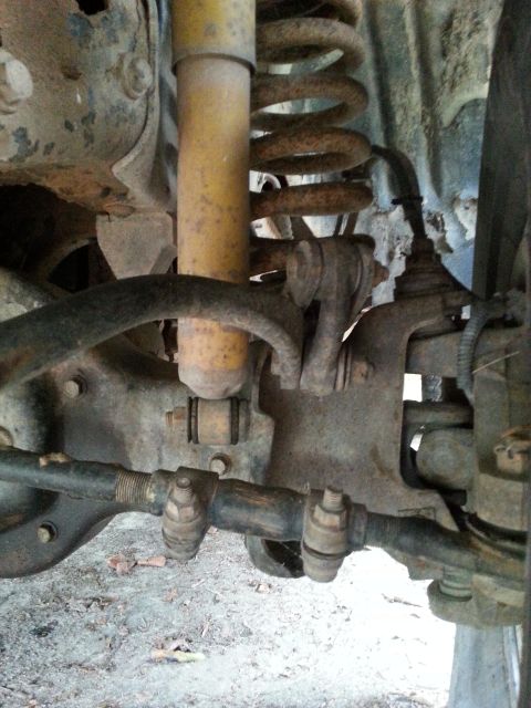 1994 Ford Bronco - Pos camber before driving