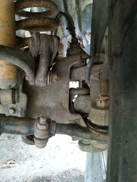 1994 Ford Bronco - Pos camber before driving
