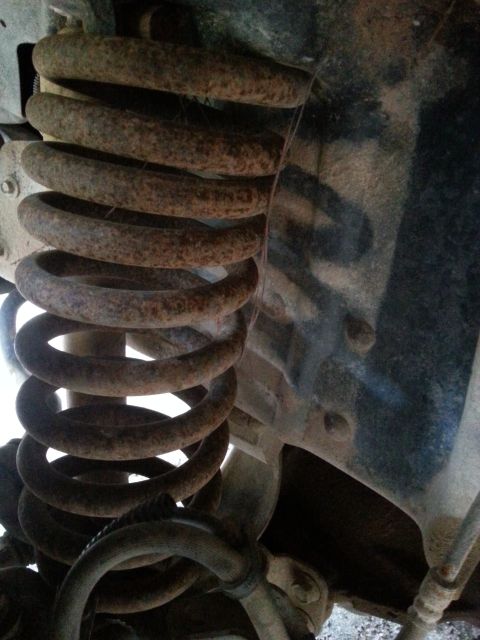 1994 Ford Bronco - Pos camber before driving