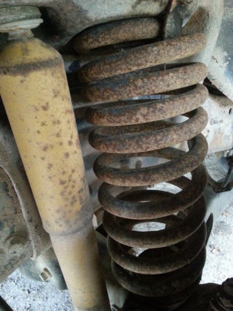 1994 Ford Bronco - Pos camber before driving