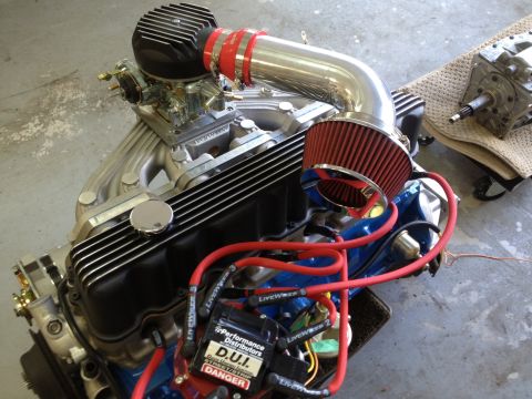 1960 Ford Ranchero - Custom V8 engine assembly an Edelbrock carburetor and DUI ignition system.