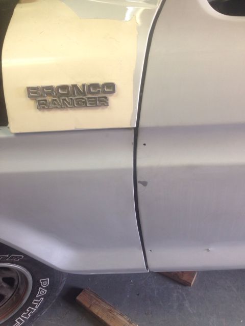 1978 Ford Bronco - Door gap driver side March 18 2015