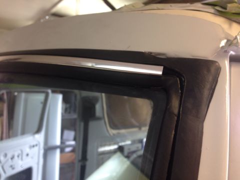 1978 Ford Bronco - Can't get the corner pieces in, I will figure it out later March 19 2015