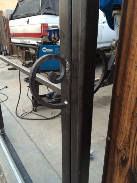 1968 Ford Mustang - Welding equipment and a truck camper are visible in this workshop scene.