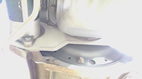 1993 Ford Bronco - I used blue threadlocker on almost everything, including the starter bolts, TC nuts, & access plate bolts. The starter is a fresh MotorCraf…