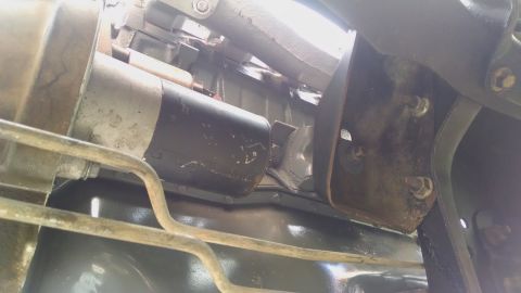 1993 Ford Bronco - The starter is a fresh MotorCraft reman from the dealership. '92-97 automatic = MotorCraft SA-769ARM (F7SZ-11002-AARM) '92-97 manual = Moto…