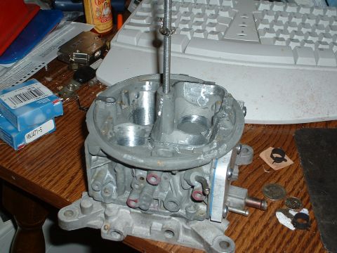 1978 Ford Bronco - Holley 600CFM carb in process of EFI conversion