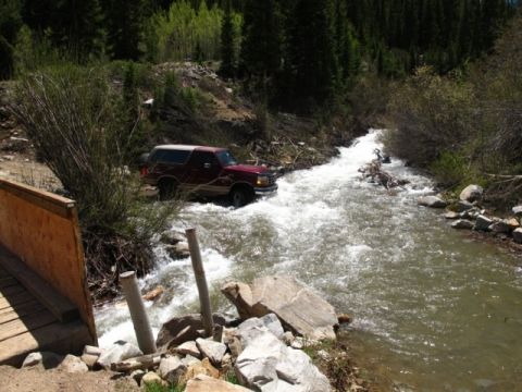 1996 Ford Bronco - Crossing Castle Creek