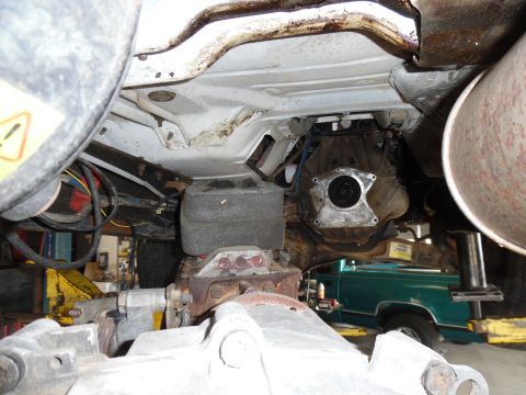 1983 Ford Bronco - Getting here was SO much quicker working in a shop on a lift with air tools. But it was still deathly hot. I'll install LuK 07-031. I REALL…