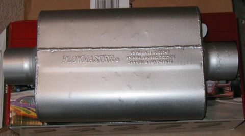 1985 Ford Bronco - flowmaster 40 series 3"in/out