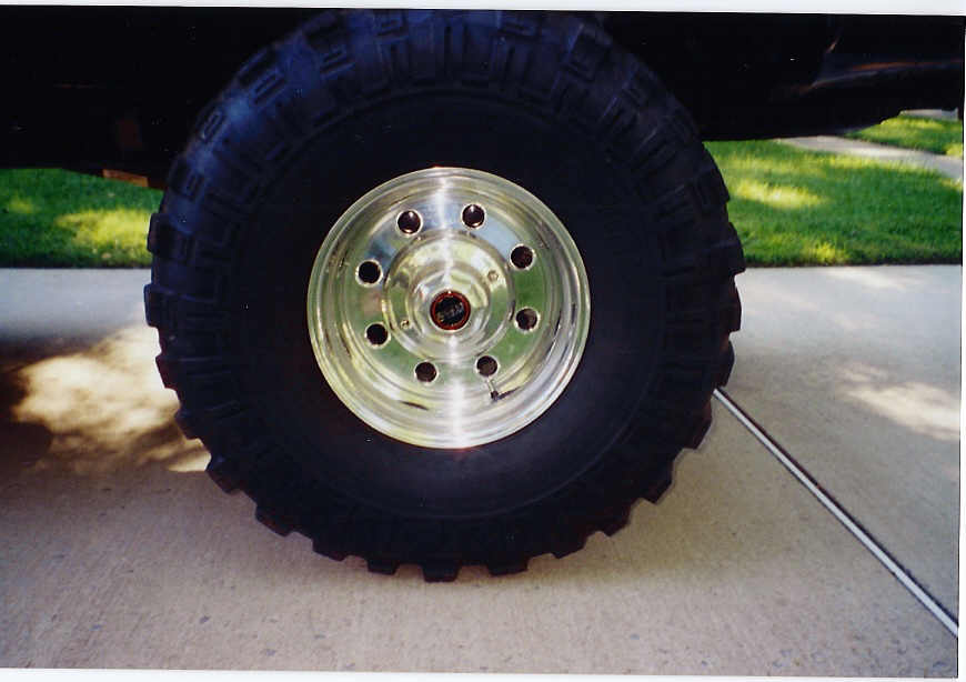 38 inch swamper tsl radials...weld super single wheels