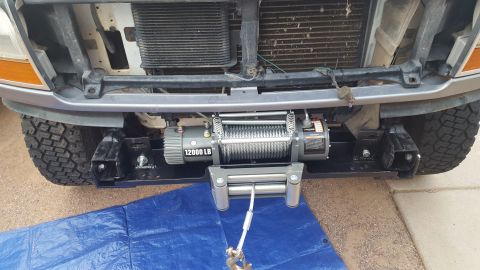 1995 Ford Bronco - 1995 Ford Bronco Front Hidden Winch 2