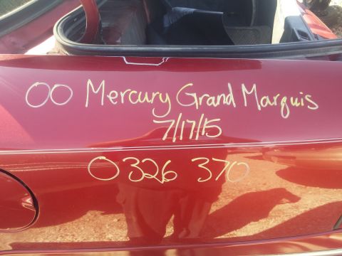 2000 Mercury Grand Marquis