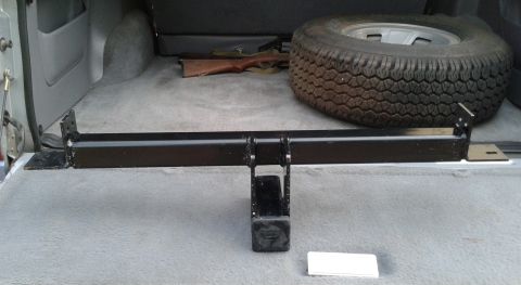 1996 Ford Bronco - Warn Hitch bought off Craigslist for $75