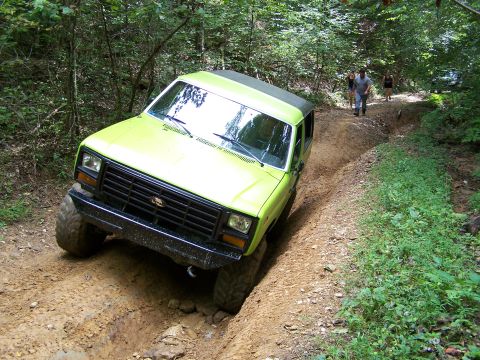 Red River Gorge Aug 2015 - 1986 Ford Bronco