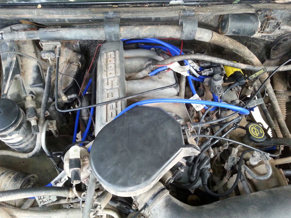 ford bronco 5.8l new vac lines